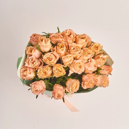 Product image Bouquet of 25 Shimmer Roses, packaging: Gradiens tiffany, vendor code: 3487