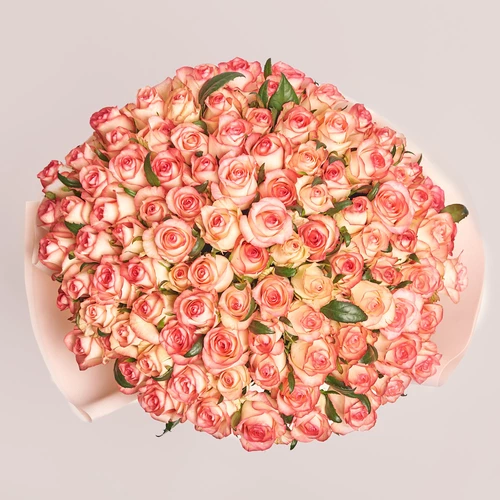 Product image Bouquet of 101 Jumilia Roses, packaging: Kafin rose, vendor code: 3545