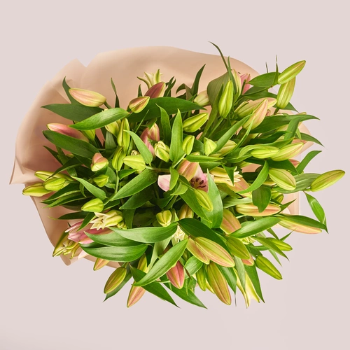 Product image Bouquet of 15 Lilies Mix, packaging: Powder, vendor code: 3551