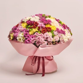 Bouquet of 101 Chrysanthemums mix