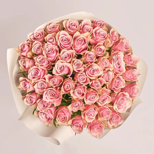 Product image Bouquet of 51 Roses Athena Royal, packaging: White, vendor code: 3559