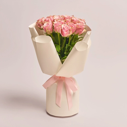 Product image Bouquet of 25 Roses Athena Royal, packaging: White, vendor code: 3562