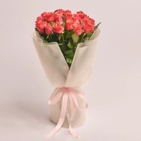 Bouquet of 25 Roses Pink Tacazzi