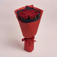 Букет 25 Червоних троянд Престиж
