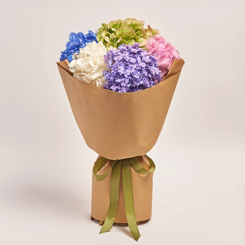 Букет 5 Гортензій Мікс Блум