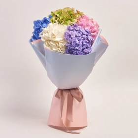 Bouquet of 5 Hydrangeas Bloom