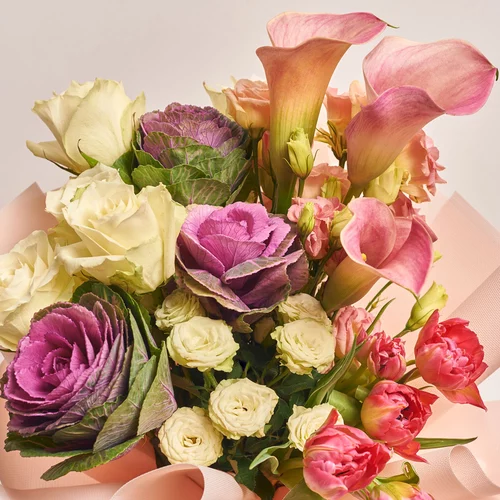 Product image Bouquet 737, packaging: Kafin rose, vendor code: 3650