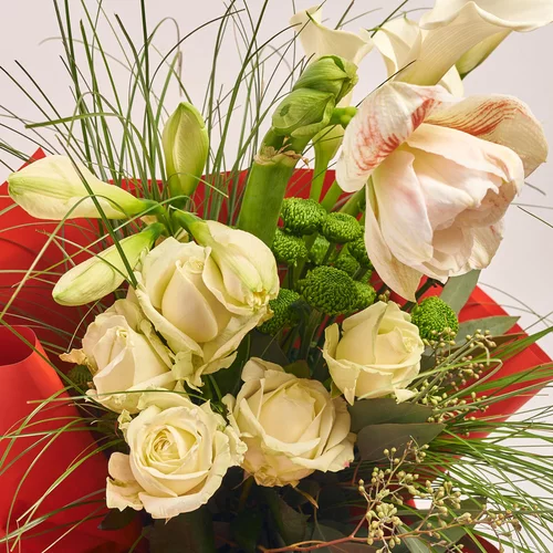 Product image Bouquet 738, packaging: Red, vendor code: 3654