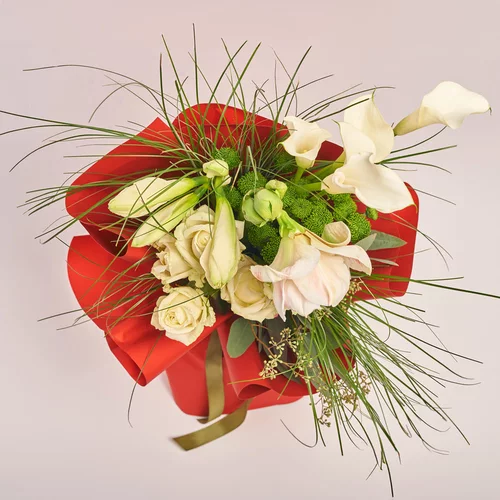 Product image Bouquet 738, packaging: Red, vendor code: 3654