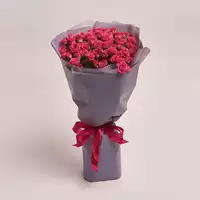 Букет 21 Спрей троянд Малинових
