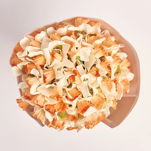 Product image Bouquet 51 White-orange Narcissus, packaging: Powder, vendor code: 3777