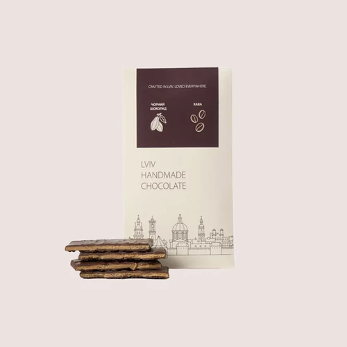 Product image Dark chocolate with coffee filling, vendor code: 3855