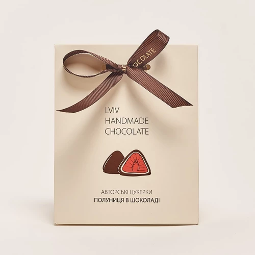 Product image Set of chocolate candies “Strawberry in chocolate”, vendor code: 3871