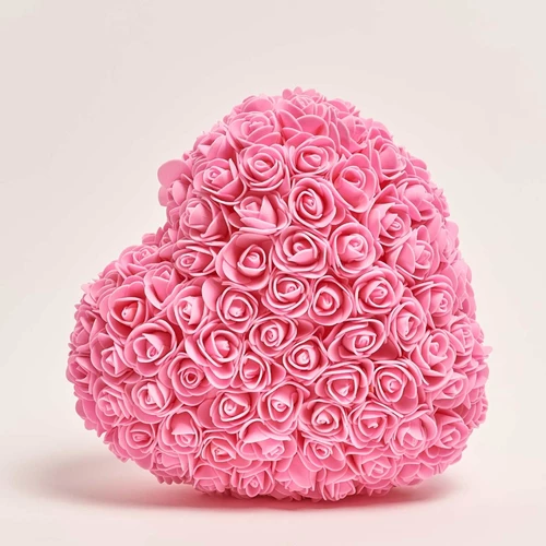 Product image Heart made of pink flowers, vendor code: 3875