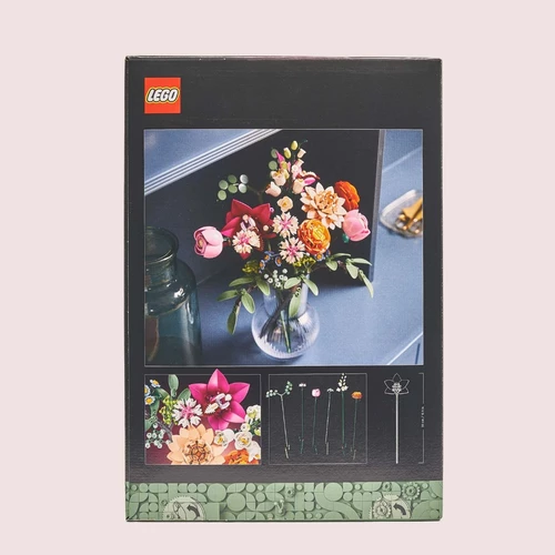 Product image LEGO Botanicals Cute Pink Bouquet of Flowers, vendor code: 3910