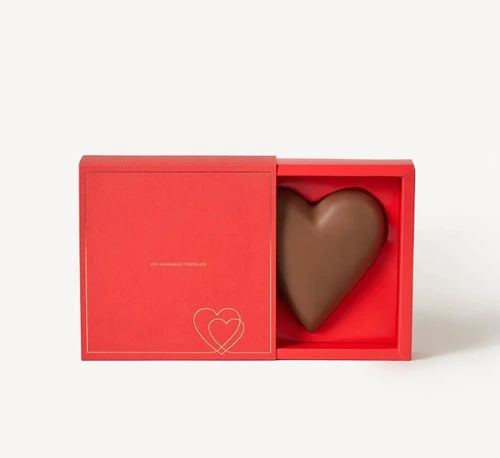 Product image Medium milk chocolate heart, vendor code: 3995