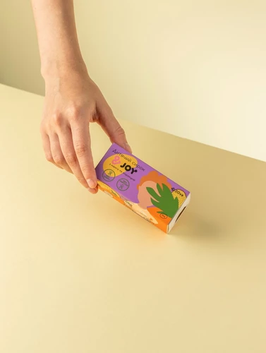 Product image Glazed bar with mango-passion fruit filling, vendor code: 4019