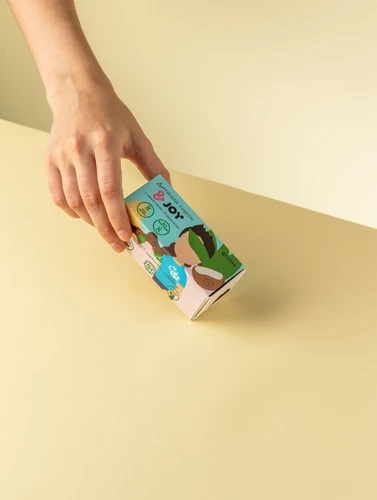 Product image Glazed bar with coconut milk filling, vendor code: 4020