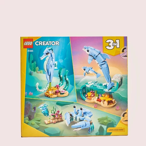Зображення товару Конструктор LEGO Creator Морські тварини: красиві дельфіни, артикул: 4023
