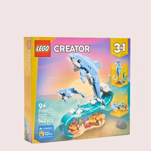 Зображення товару Конструктор LEGO Creator Морські тварини: красиві дельфіни, артикул: 4023