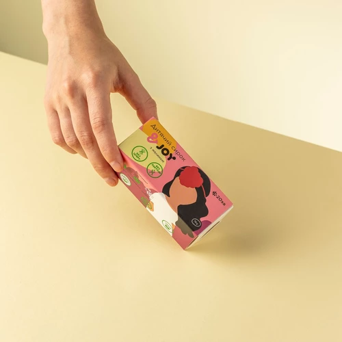 Product image Glazed bar with raspberry filling, vendor code: 4032