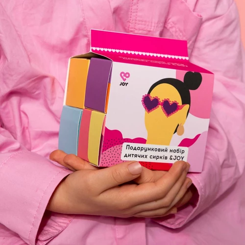 Изображение товара Подарочный набор детских сырков &JOY, артикул: 4033