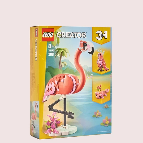 Product image Constructor LEGO Creator Wild Animals: Pink Flamingo, vendor code: 4042