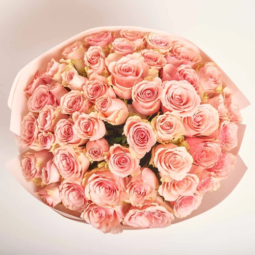 Product image Bouquet of 51  Roses Tango, packaging: Kafin rose, vendor code: 4061