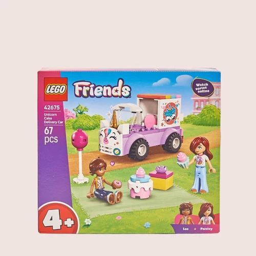 Зображення товару Конструктор LEGO Friends Автомобіль для доставки тортів з єдинорогами, артикул: 4077