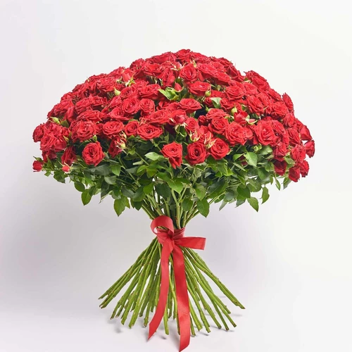 Product image Bouquet of 51 Red Roses Spray, packaging: Without packaging, vendor code: 4083