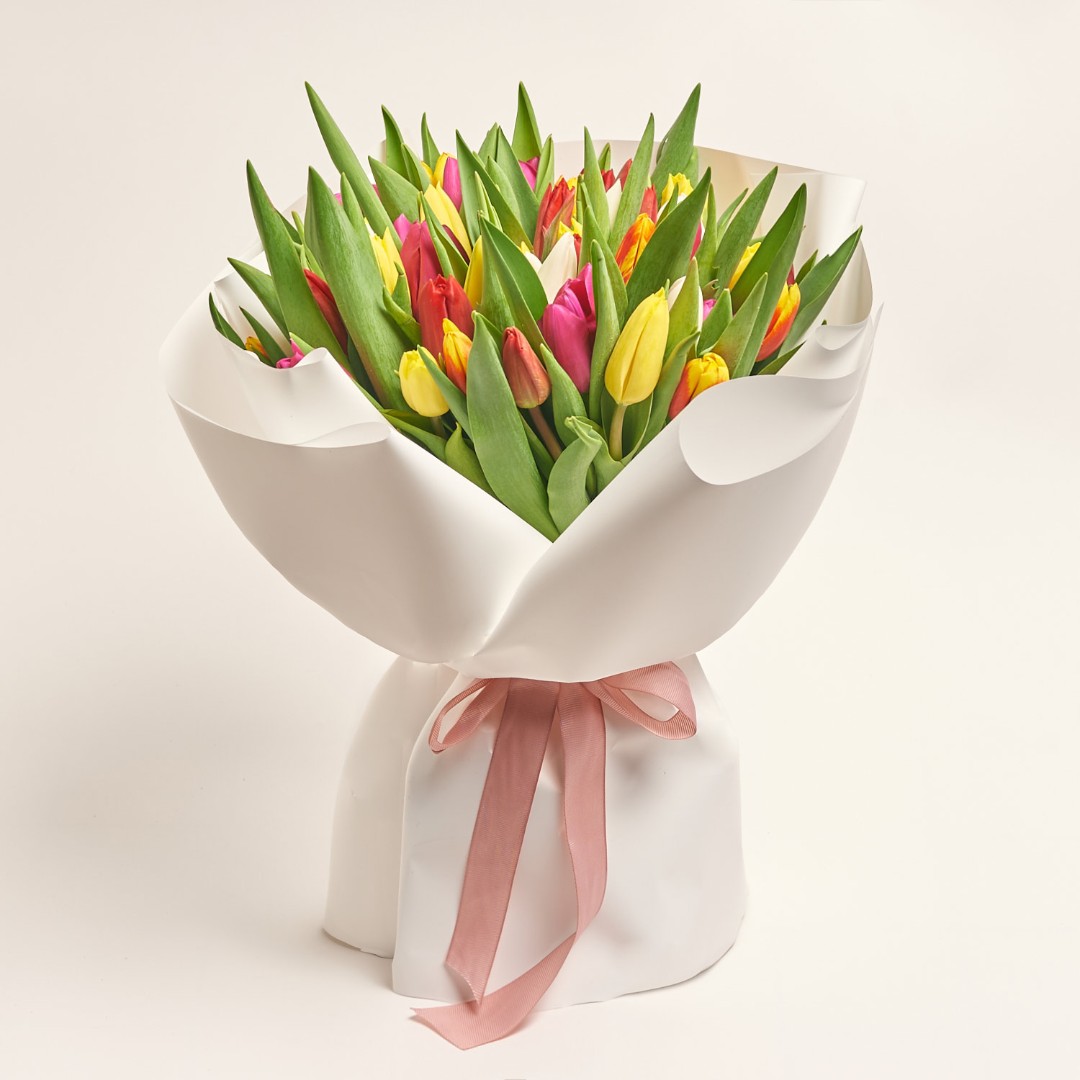 Product image Bouquet 51 Tulip Мix, vendor code: 2299