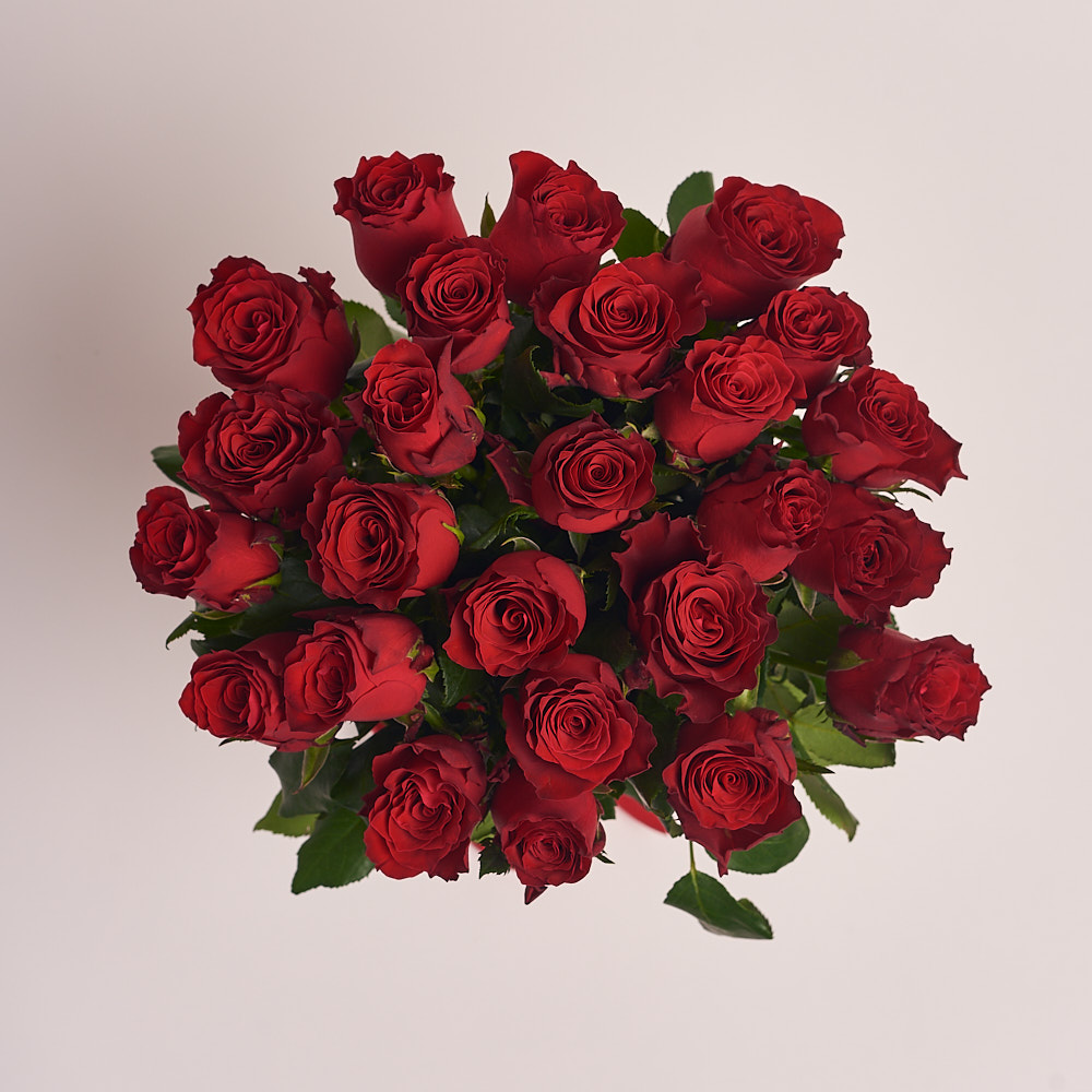 Product image Bouquet 25 Red Rose Rhodos, vendor code: 2957