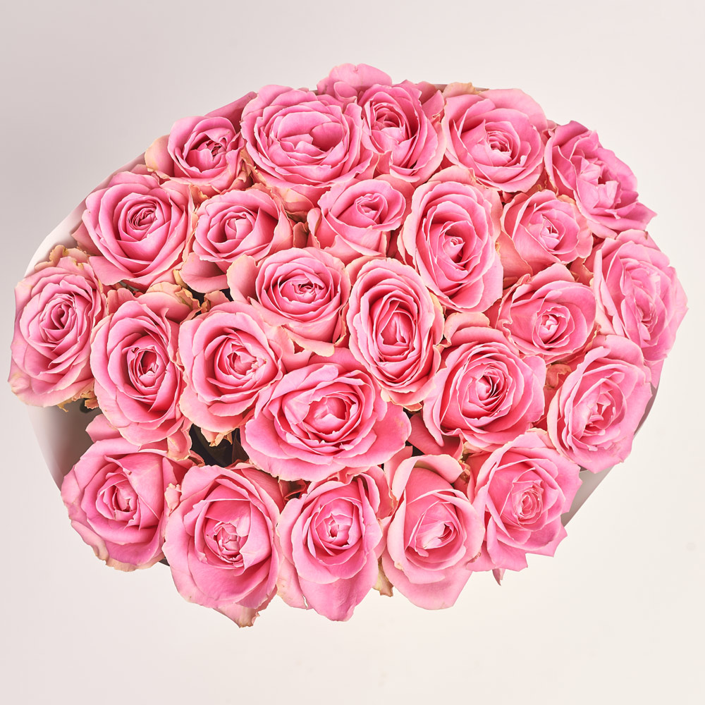 Product image Bouquet of 25 Pink Roses, vendor code: 2964