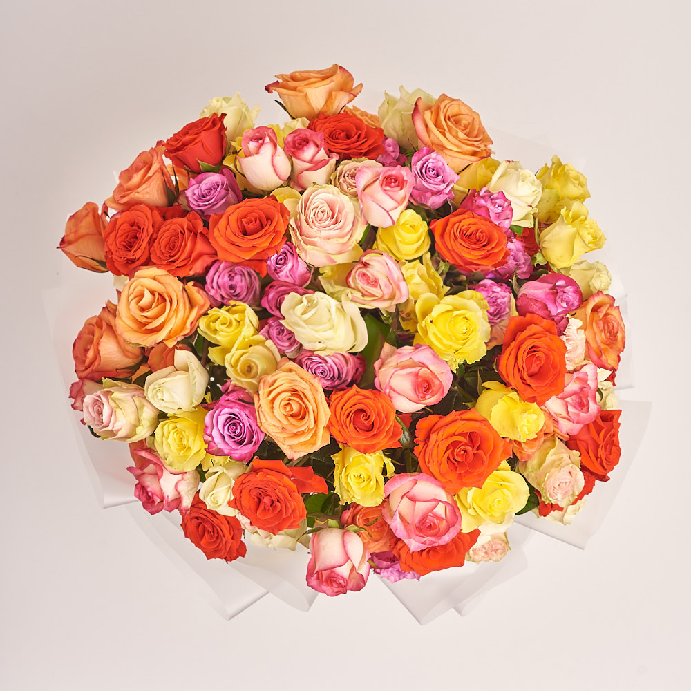 Зображення товару Букет 101 Троянда Мікс, артикул: 3181