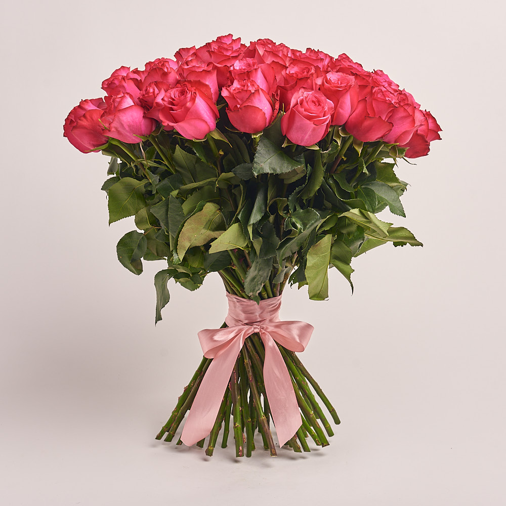 Product image Bouquet of 51 Ruspberry Roses, vendor code: 3202