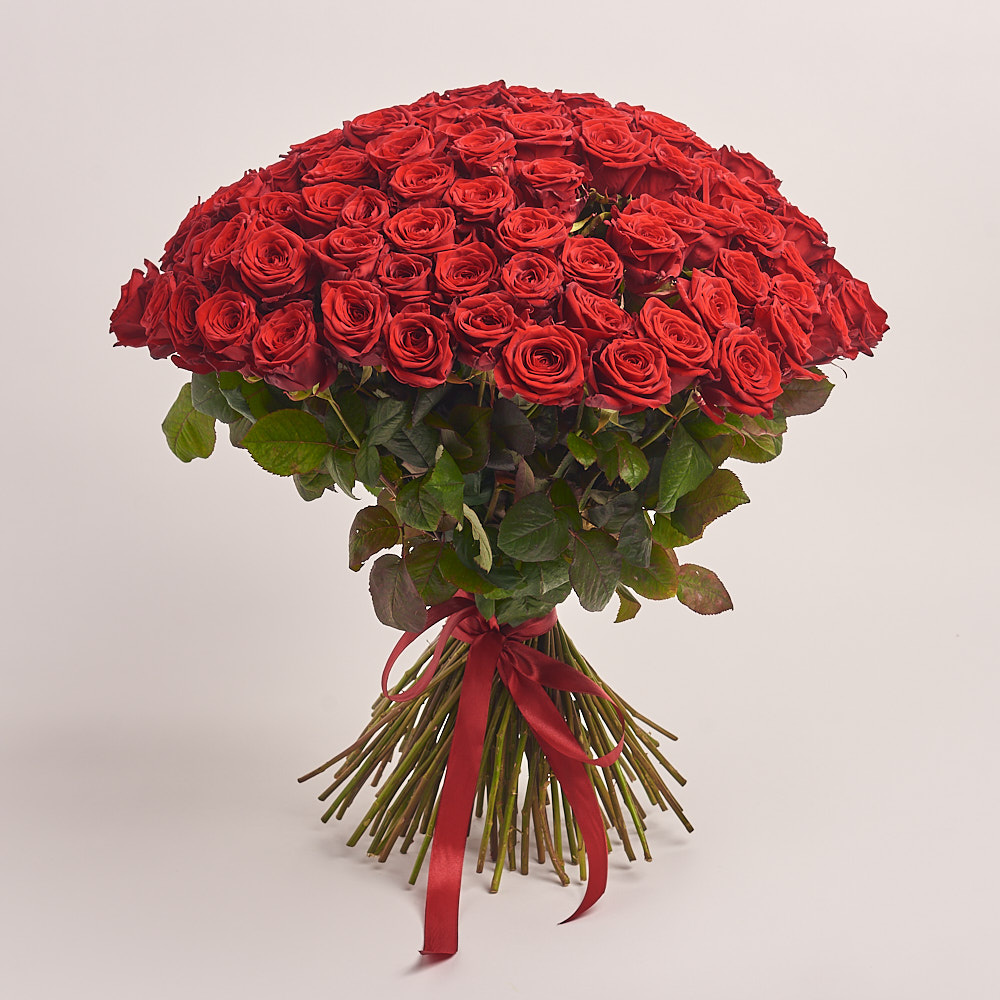 Product image Bouquet 101 Roses Red Naomi, vendor code: 3328