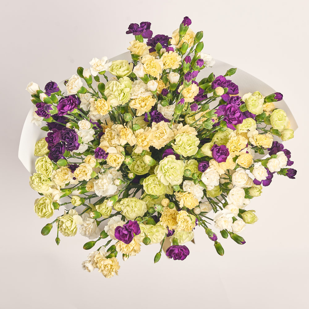 Product image Bouquet 51 Carnations Spray Mix, vendor code: 3590
