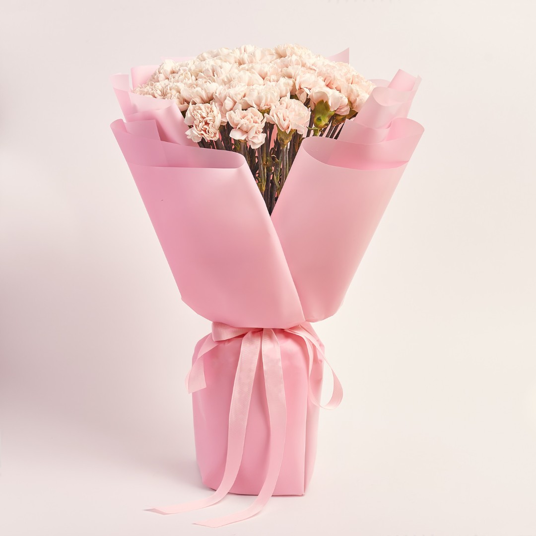 Product image Bouquet 51 Light Pink Carnations, vendor code: 3805
