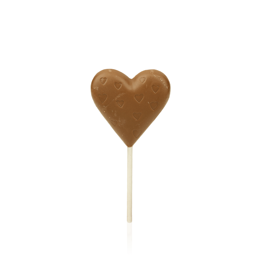 Product image Milk chocolate heart on a stick, vendor code: 4000