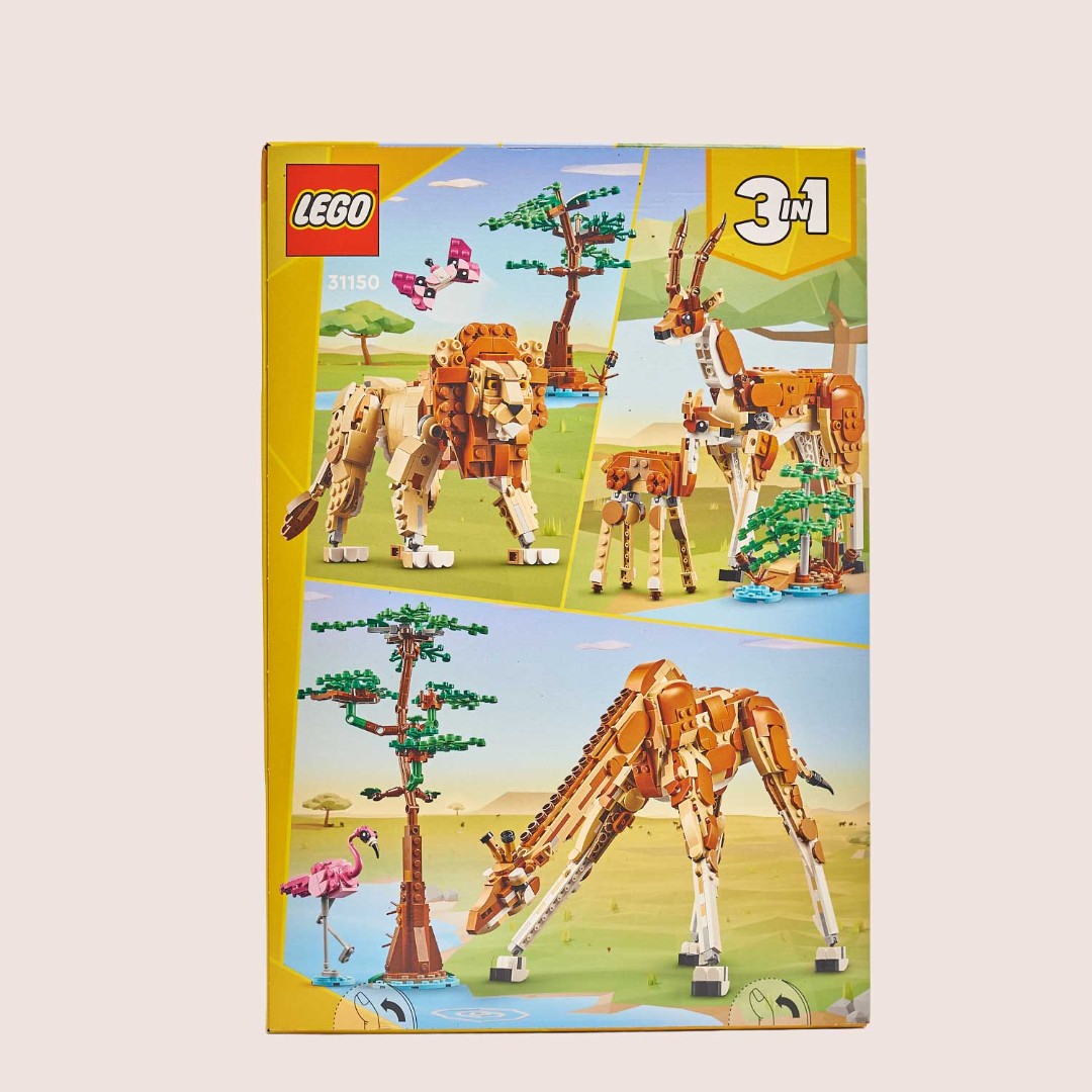 Зображення товару Конструктор LEGO Creator Дикі тварини сафарі, артикул: 4010