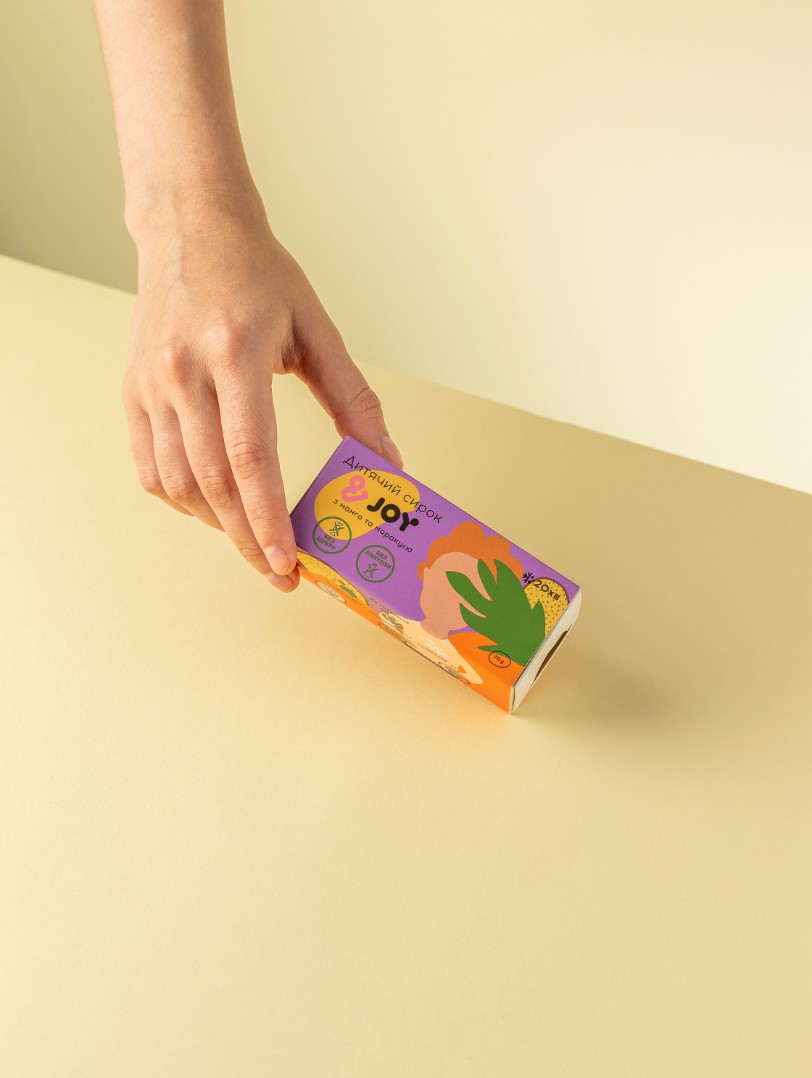 Product image Glazed bar with mango-passion fruit filling, vendor code: 4019