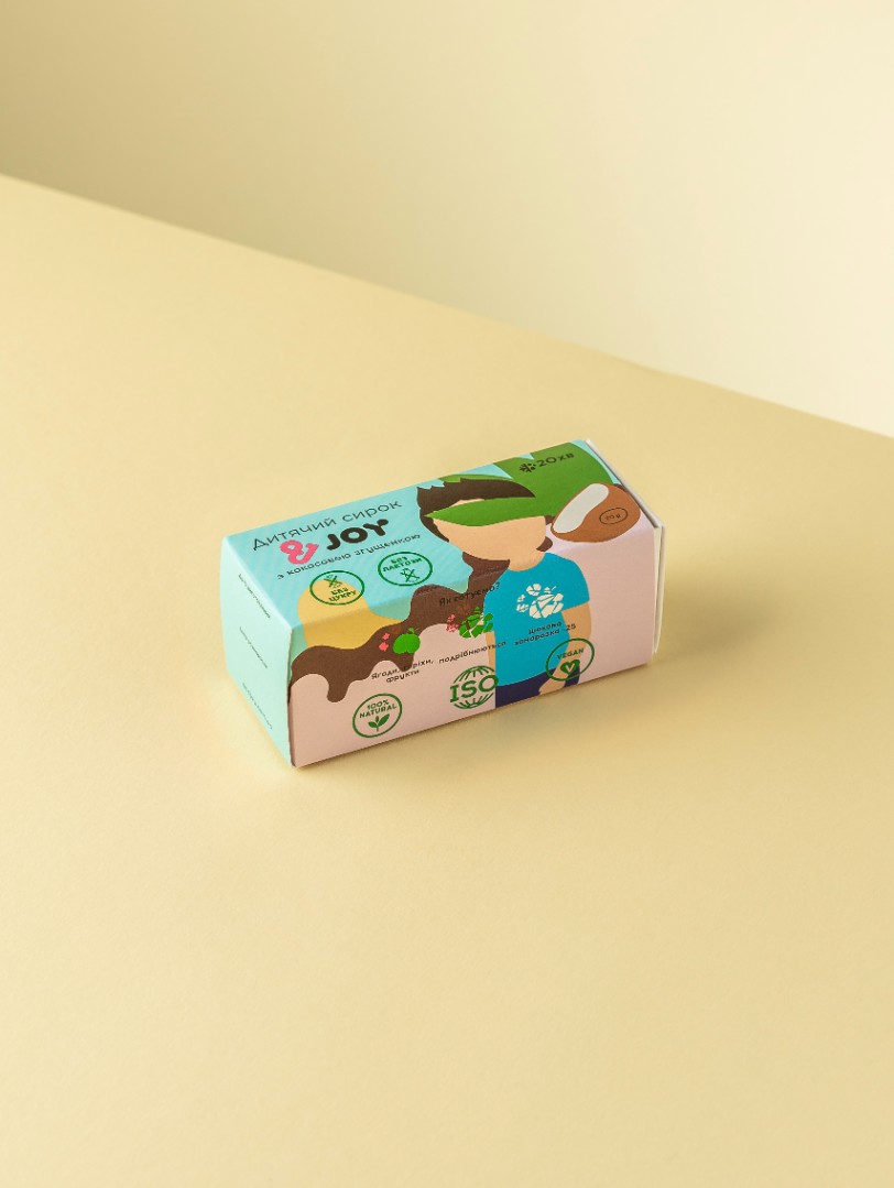 Product image Glazed bar with coconut milk filling, vendor code: 4020