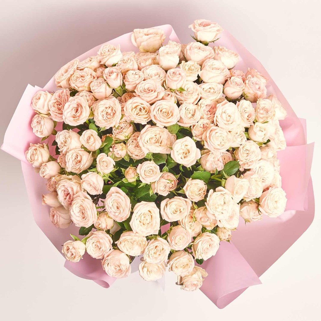 Product image Bouquet of 25 Roses Spray Bombastic, vendor code: 4057