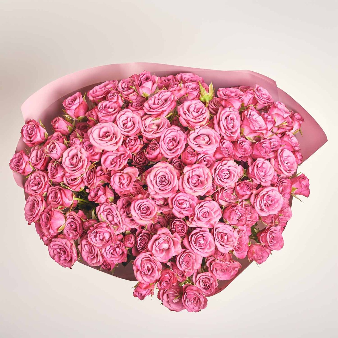 Product image Bouquet of 25 Purple Roses Spray, vendor code: 4058