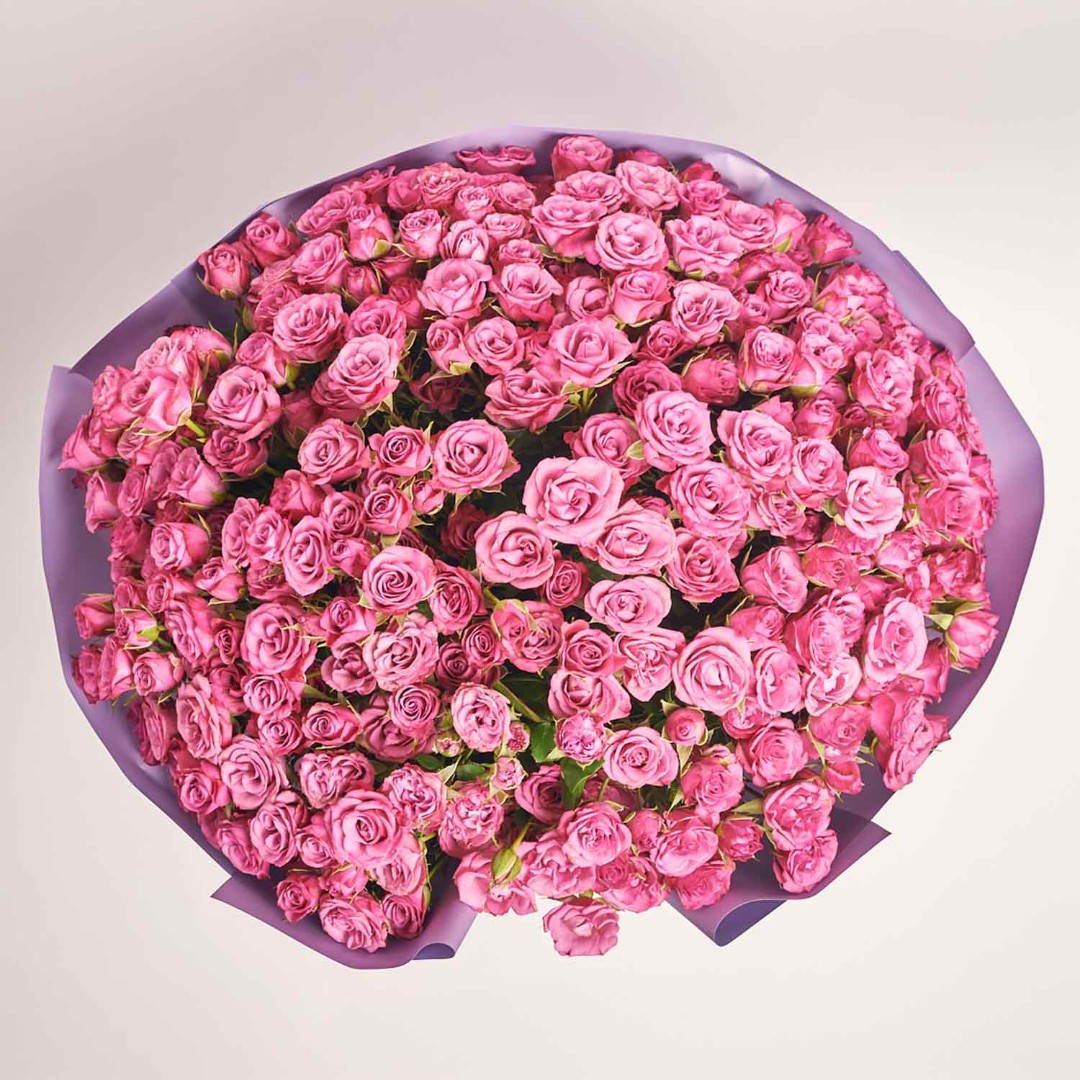 Product image Bouquet of 51 Purple Roses Spray, vendor code: 4059
