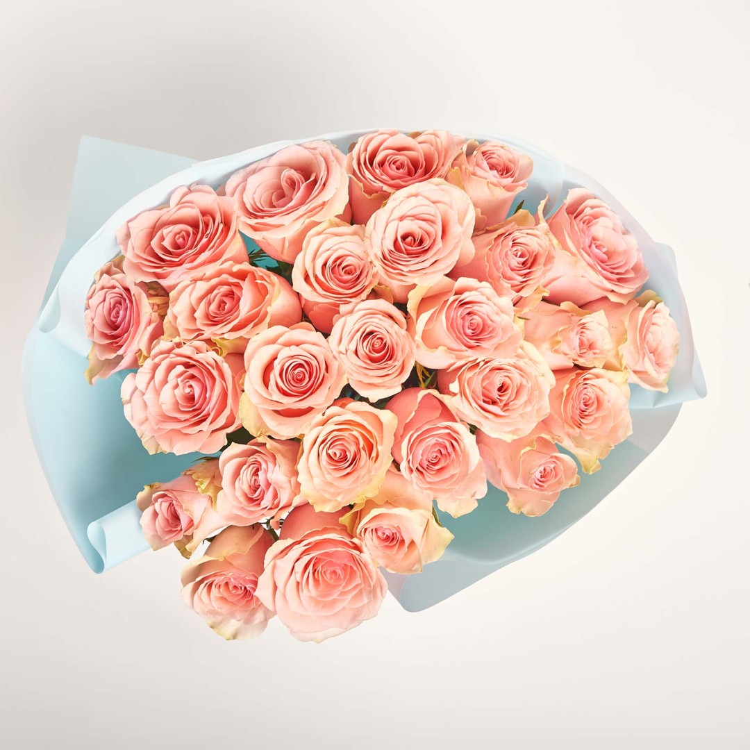 Product image Bouquet of 25  Roses Tango, vendor code: 4060