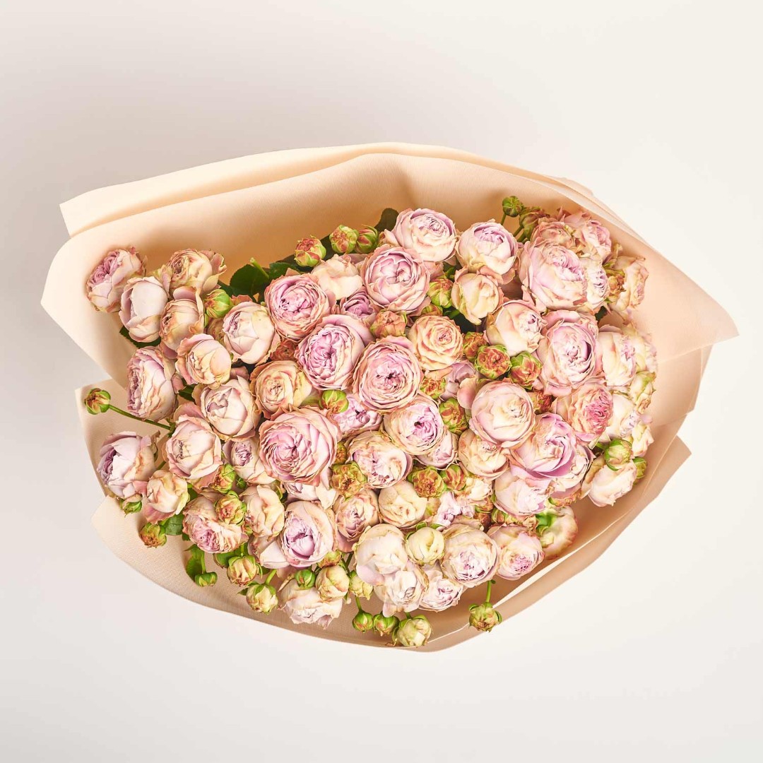 Product image Bouquet of 25  Peony Roses Spray Blossom Bubbles, vendor code: 4062