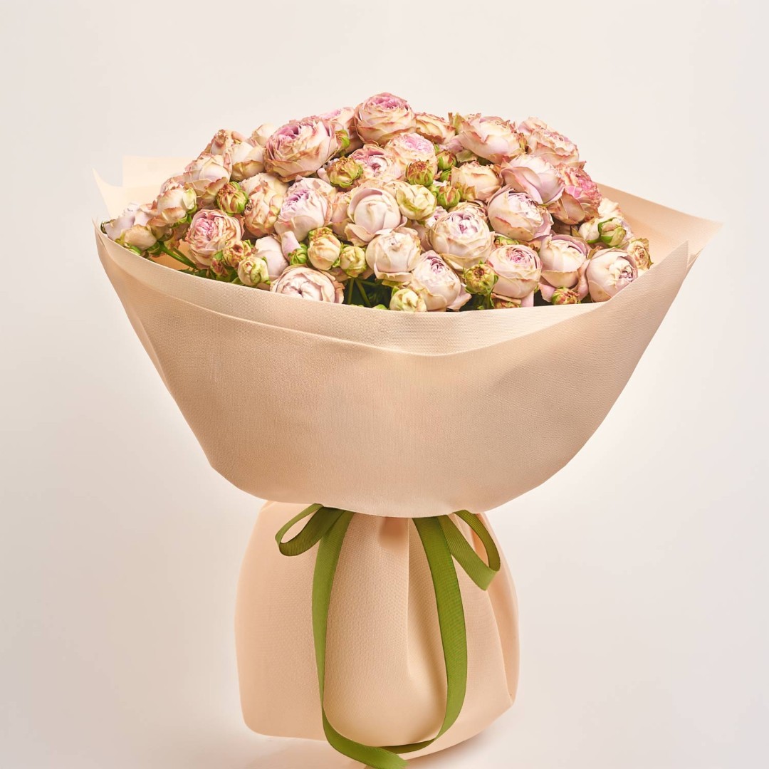 Product image Bouquet of 25  Peony Roses Spray Blossom Bubbles, vendor code: 4062