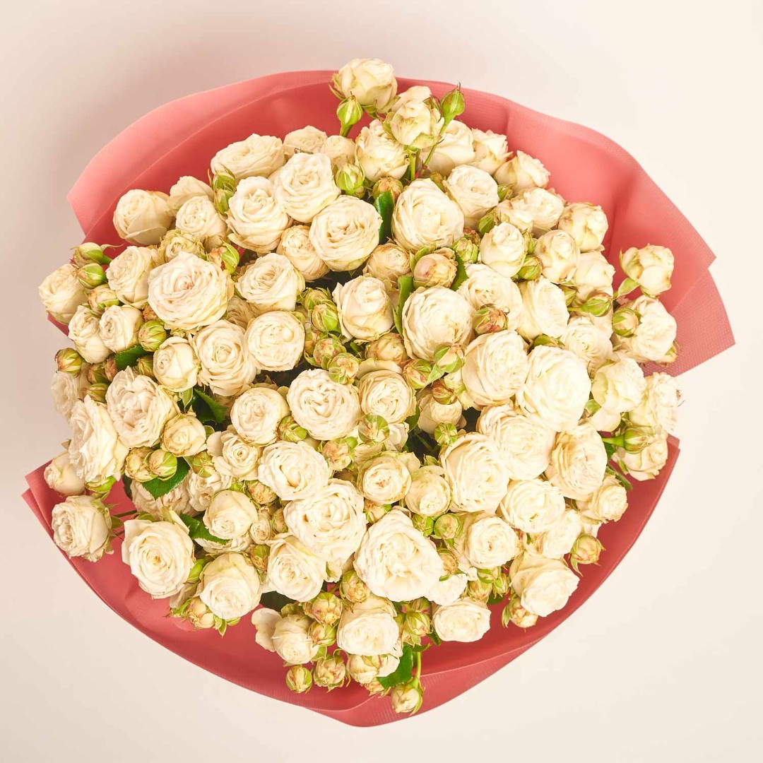 Product image Bouquet of 25 Peony Roses Spray Princess Bombastic, vendor code: 4063