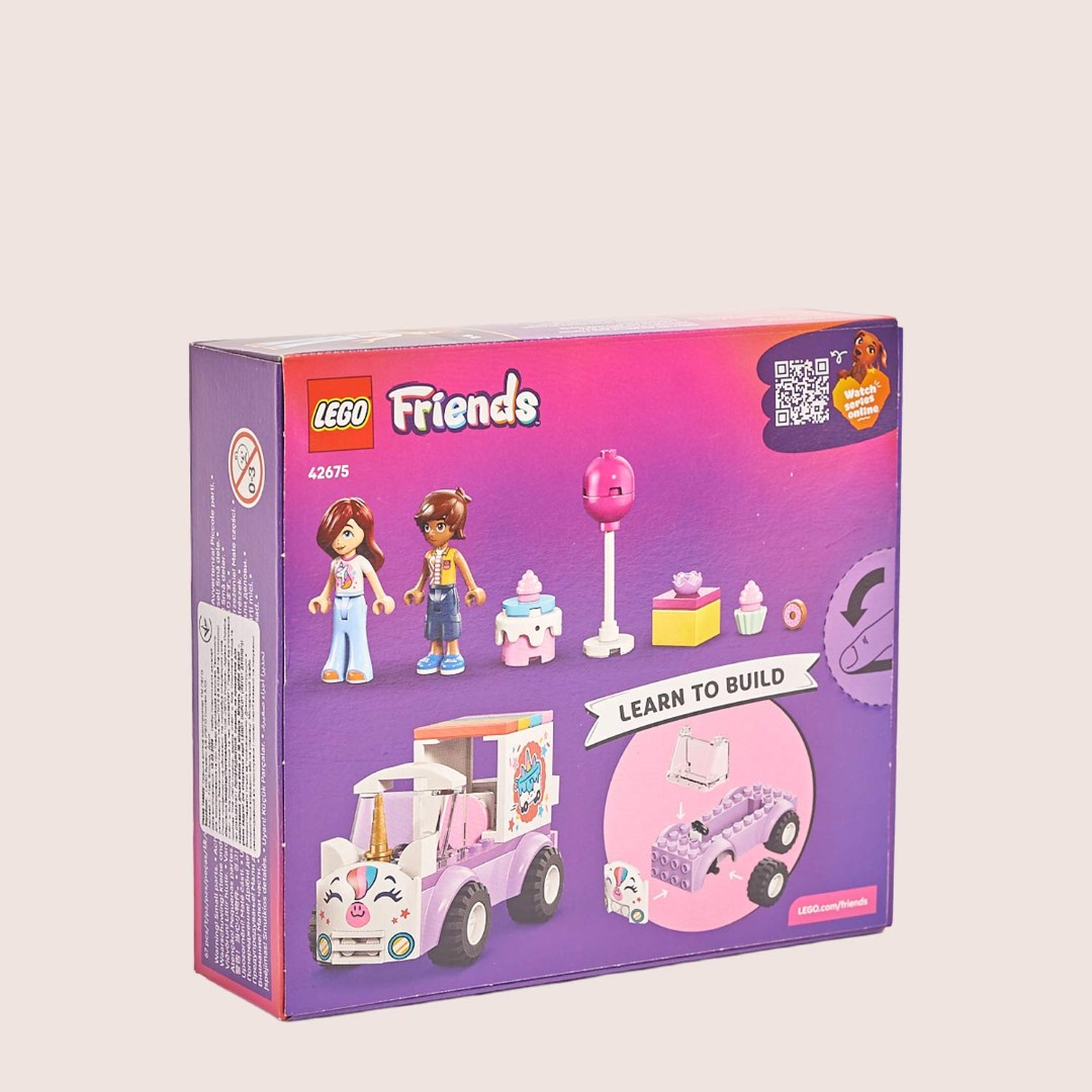 Изображение товара Конструктор LEGO Friends Автомобиль для доставки тортов с единорогами, артикул: 4077